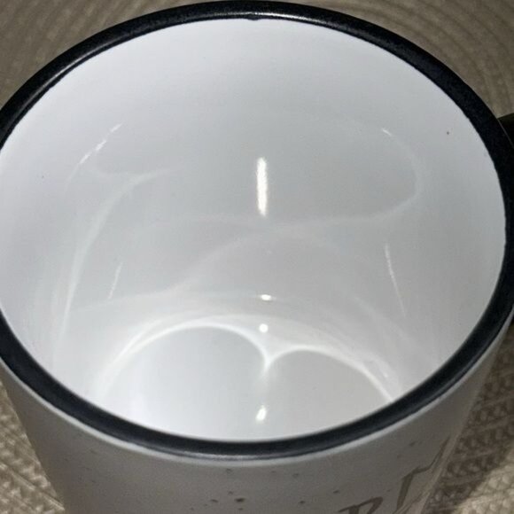 Threshold Stoneware "Warm And Cozy" Coffee Mug 4" - Picture 4 of 6